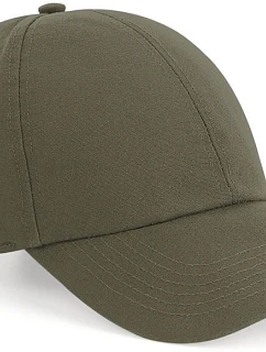 B 6 panelová kšiltovka z bio bavlny olive green model 22481602 - Beechfield