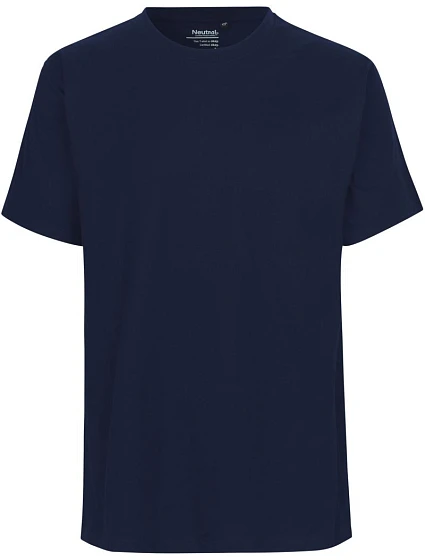 O Pánské tričko z těžké bio bavlny navy model 22504323 - Neutral O Pánské tričko z těžké bio bavlny navy model 22504323 - Neutral