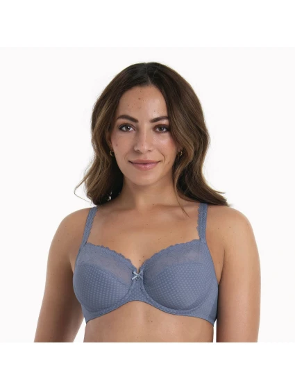 podprsenka s kosticí . medium blue  model 22017484 - RosaFaia