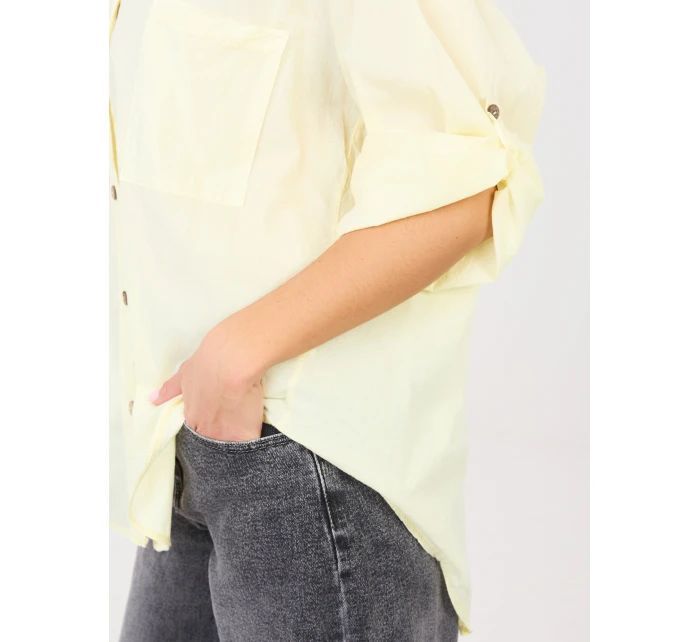 Košile IT KS 6704.25 světle žlutá