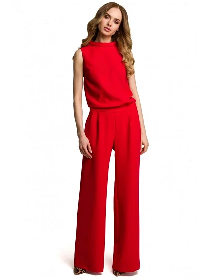 M382 Kombinéza s dělenými zády - červená