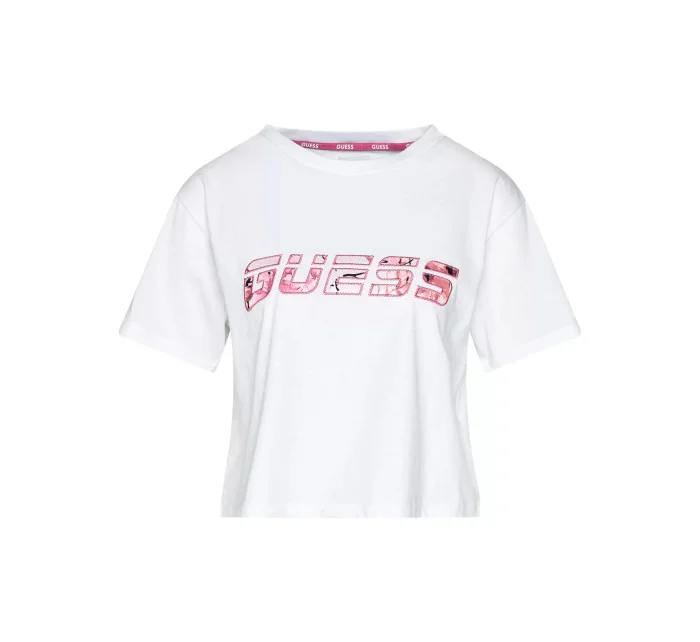 Dámské tričko O0BA0RK5M20 - P496 vícebarevná - Guess Dámské tričko O0BA0RK5M20 - P496 vícebarevná - Guess