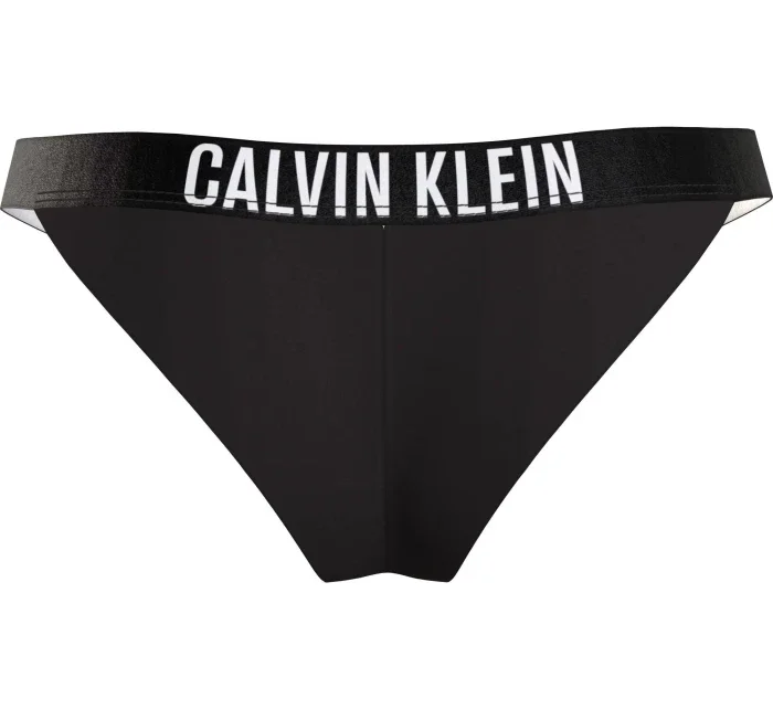 Dámské plavkové kalhotky KW0KW01984 BEH černé - Calvin Klein Dámské plavkové kalhotky KW0KW01984 BEH černé - Calvin Klein