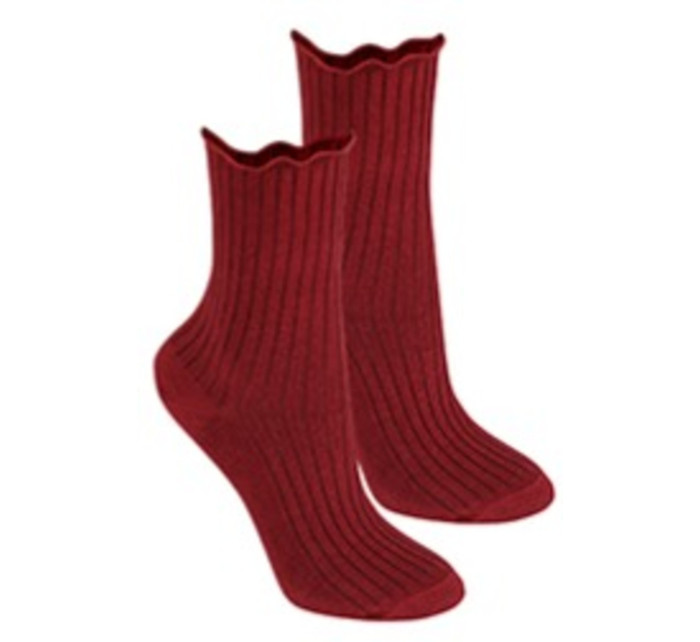 dámské žebrované ponožky model 17834615 - Wola