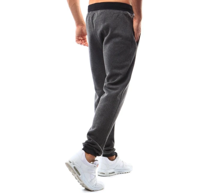 Pánské antracitové teplákové kalhoty model 21962294 - Dstreet