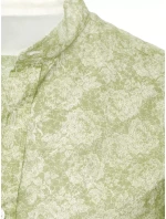 Pánská zelená košile FashionStreet DX2303