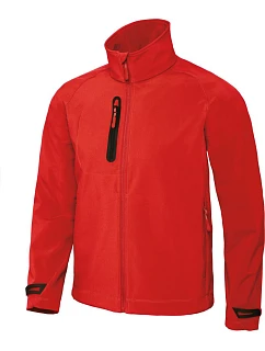 B&C Softshell /men Pánská 3-vrstvá softshellová bunda deep red model 22485523