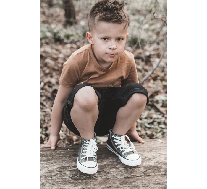 Dětské Vysoké Tenisky Khaki Filemon Dětské Vysoké Tenisky Khaki Filemon