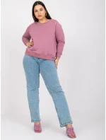 Mikina RV BL 6326.02X tmavě růžová