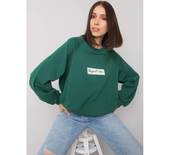 Mikina RV BL 7270.20 tmavě zelená