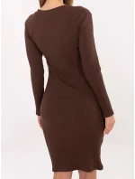 RV SK šaty A1050.08 tmavě hnědé