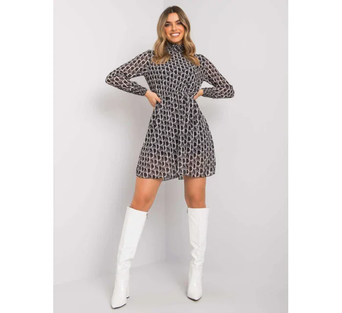 WN SK 18951 šaty.41X černobíle