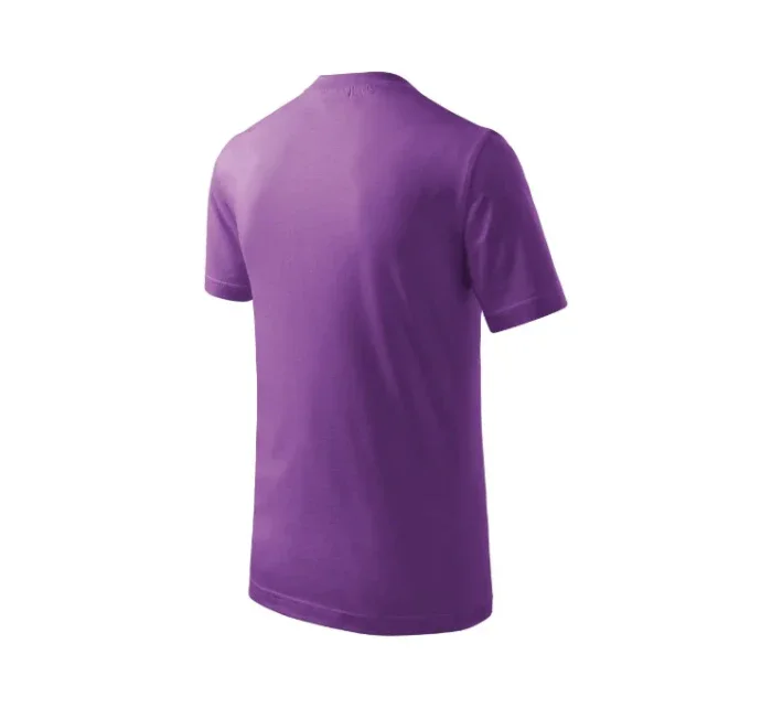 Basic tričko dětské fialová