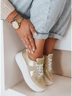 Dámské tenisky na platformě gold model 21991715 - Dstreet