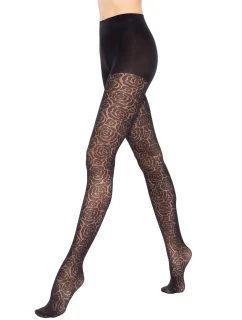 Dámské punčocháče 04 Floral - GATTA