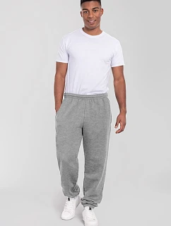 Iconic Premium Cuff Pants Tepláky z těžké bavlny heather model 22459291 - Fruit of the Loom