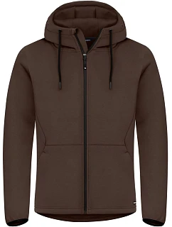 Cutter & Buck Pemberton Jacket Men Pánská mikina s kapucí 68.8418 dark mocca