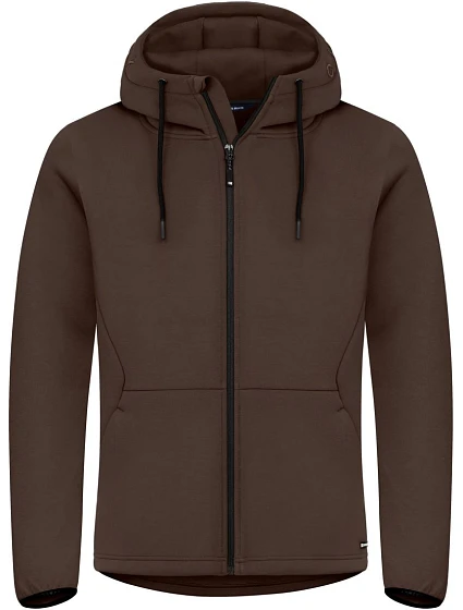 Cutter & Buck Pemberton Jacket Men Pánská mikina s kapucí 68.8418 dark mocca Cutter & Buck Pemberton Jacket Men Pánská mikina s kapucí 68.8418 dark mocca