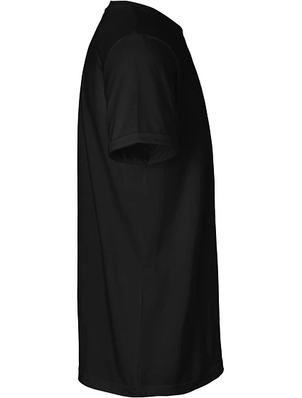 O Pánské bio tričko s ohrnutými rukávy black model 22504510 - Neutral