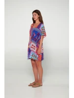 Vamp - Šaty s krátkými rukávy 20428 - Vamp Vamp - Šaty s krátkými rukávy 20428 - Vamp