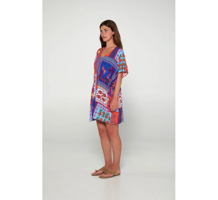 Vamp - Šaty s krátkými rukávy 20428 - Vamp Vamp - Šaty s krátkými rukávy 20428 - Vamp