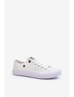 Dámské Klasické Nízké Tenisky BIG STAR AA274010 Bile Dámské Klasické Nízké Tenisky BIG STAR AA274010 Bile