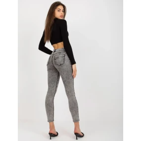 Džínové kalhoty NM SP model 18449648 tmavě šedá - FPrice Džínové kalhoty NM SP model 18449648 tmavě šedá - FPrice