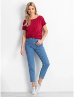 Tričko RV TS 4662.04X kaštanová Tričko RV TS 4662.04X kaštanová