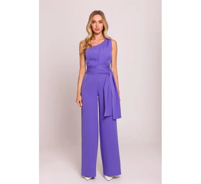 Dámský overal model 21127647 Fialová lila - Moe Dámský overal model 21127647 Fialová lila - Moe