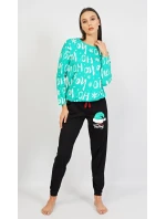 Dámské pyžamo dlouhé Santa