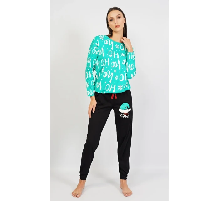 Dámské pyžamo dlouhé Santa