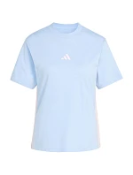 Dámské tričko Essentials 3Stripes Cotton blue model 22131925 - ADIDAS