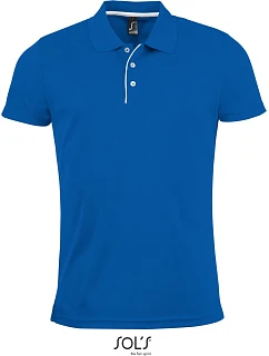 SOL'S Performer Men Pánské piqué sportovní polo 25.1199 royal blue