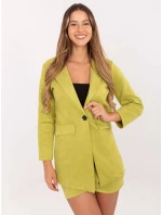 Dámský kabát DHJ MA 15286 hořčicový