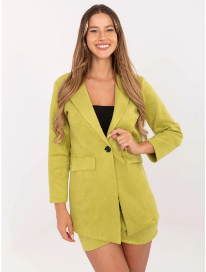 Dámský kabát DHJ MA 15286 hořčicový Dámský kabát DHJ MA 15286 hořčicový