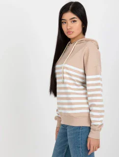 Dámská mikina LO BL  bílá béžová model 17987333 - FPrice