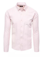 Elegantní světle růžová pánská košile Dstreet DX2432