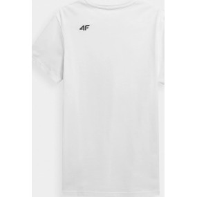 Pánské tričko 4F H4Z21-TSM018 bílé