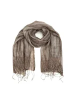 Dámský šál model 20281139 tmavě béžový - Art of polo