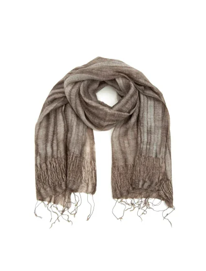 Dámský šál model 20281139 tmavě béžový - Art of polo