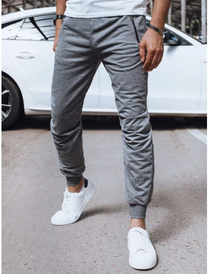 FashionStreet pánské světle šedé tepláky UX4269