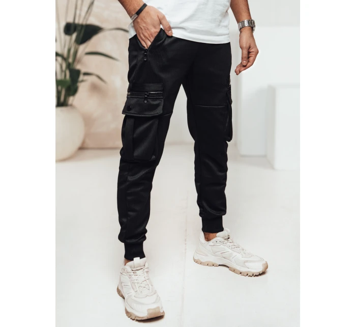 Pánské kalhoty cargo černé Dstreet model 21982875 - FashionStreet
