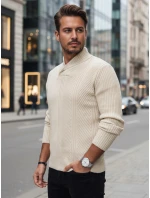 Pánský béžový svetr FashionStreet WX2258z