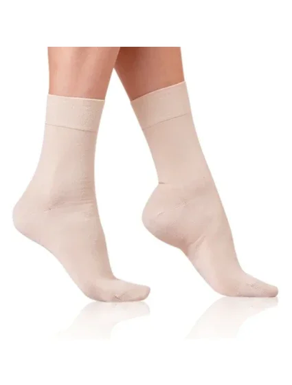Dámské bavlněné ponožky COTTON  SOCKS  béžová model 15437750 - Bellinda