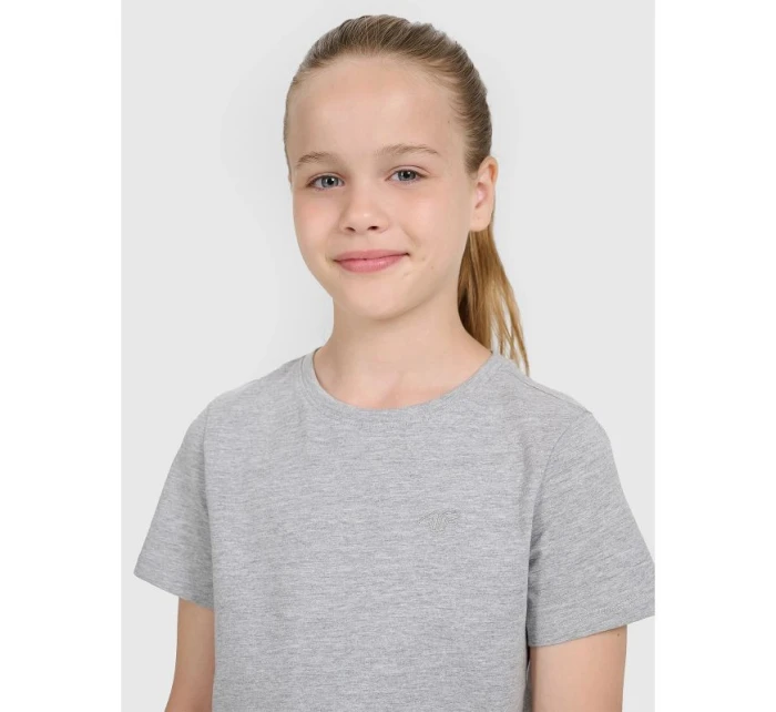 Dívčí hladké tričko 4F 4FJWMM00TTSHF2332-25M Dívčí hladké tričko 4F 4FJWMM00TTSHF2332-25M