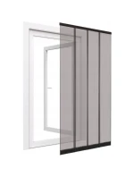 LAMELOVÁ MOSKYTIÉRA 100X220 POLYESTER+PÁSEK NA SUCHÝ ZIP