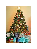 VÁNOČNÍ STROM SVĚTLA SVĚTELNÝ ŘETĚZ 120 VEDL VÍCEBAREVNÝ