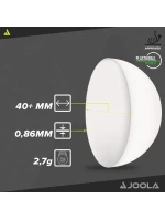 JOOLA MAGIC ABS 72KS MÍČKŮ NA STOLNÍ TENIS BÍLÝCH JOOLA MAGIC ABS 72KS MÍČKŮ NA STOLNÍ TENIS BÍLÝCH