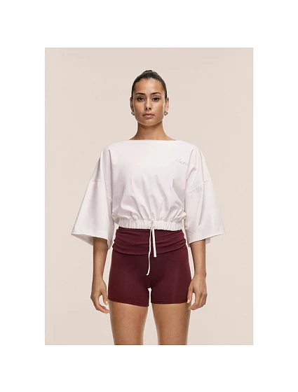 Dámské tričko CASALL Heavy Cotton Crop Tee, bílá barva Dámské tričko CASALL Heavy Cotton Crop Tee, bílá barva