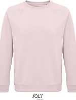 SOL'S Space Unisex raglánová mikina z bio bavlny 25.3567 pale pink